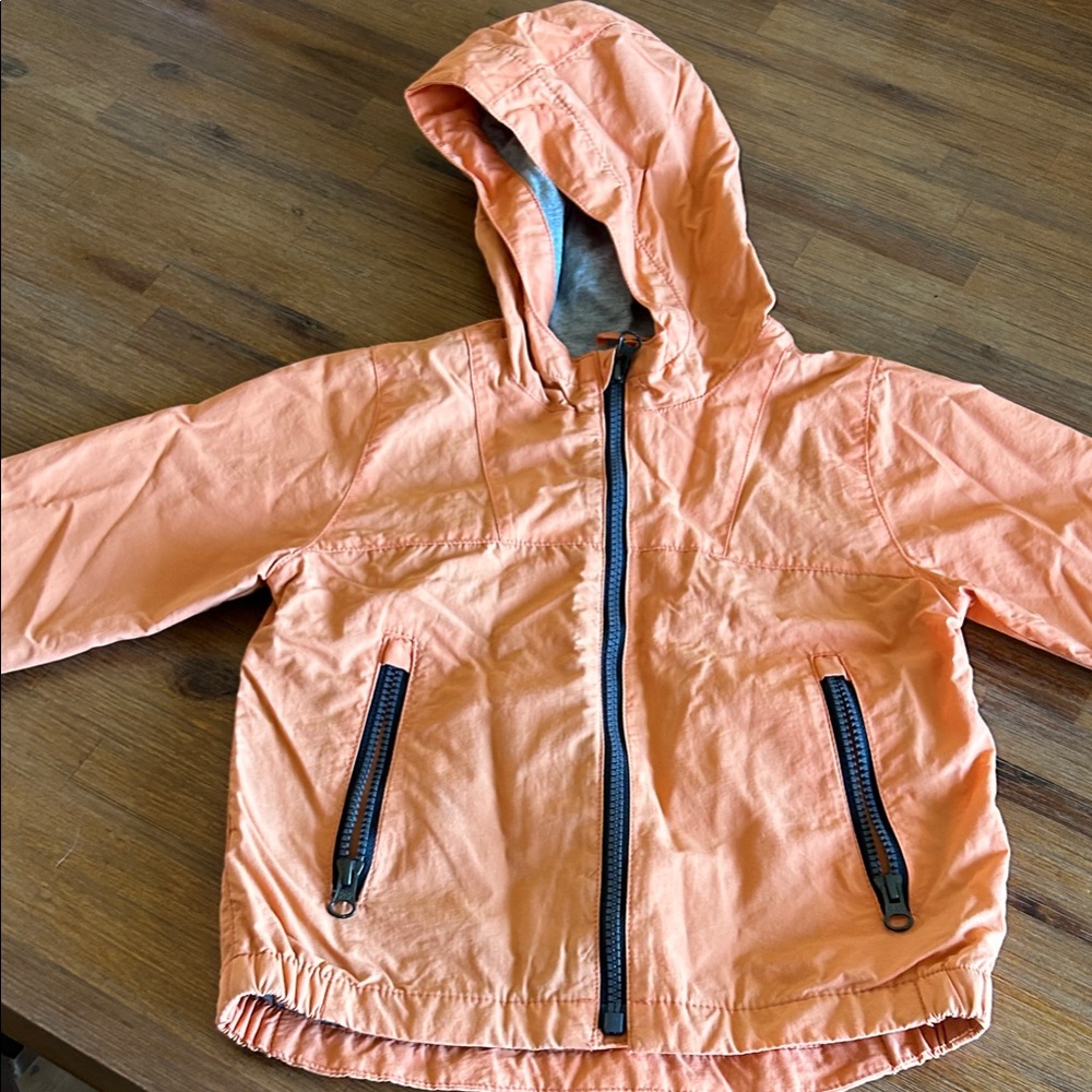 GAP Kids Coral Hooded Raincoat